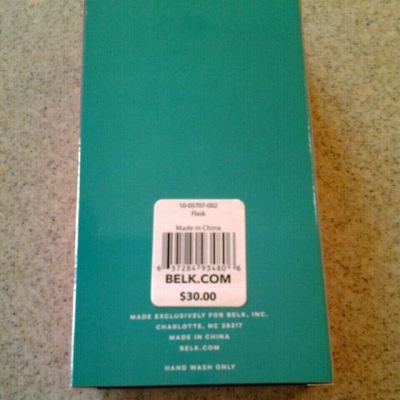 LIFE IS A PARTY Flask Stainless Steel Magenta - Picture 3 of 3